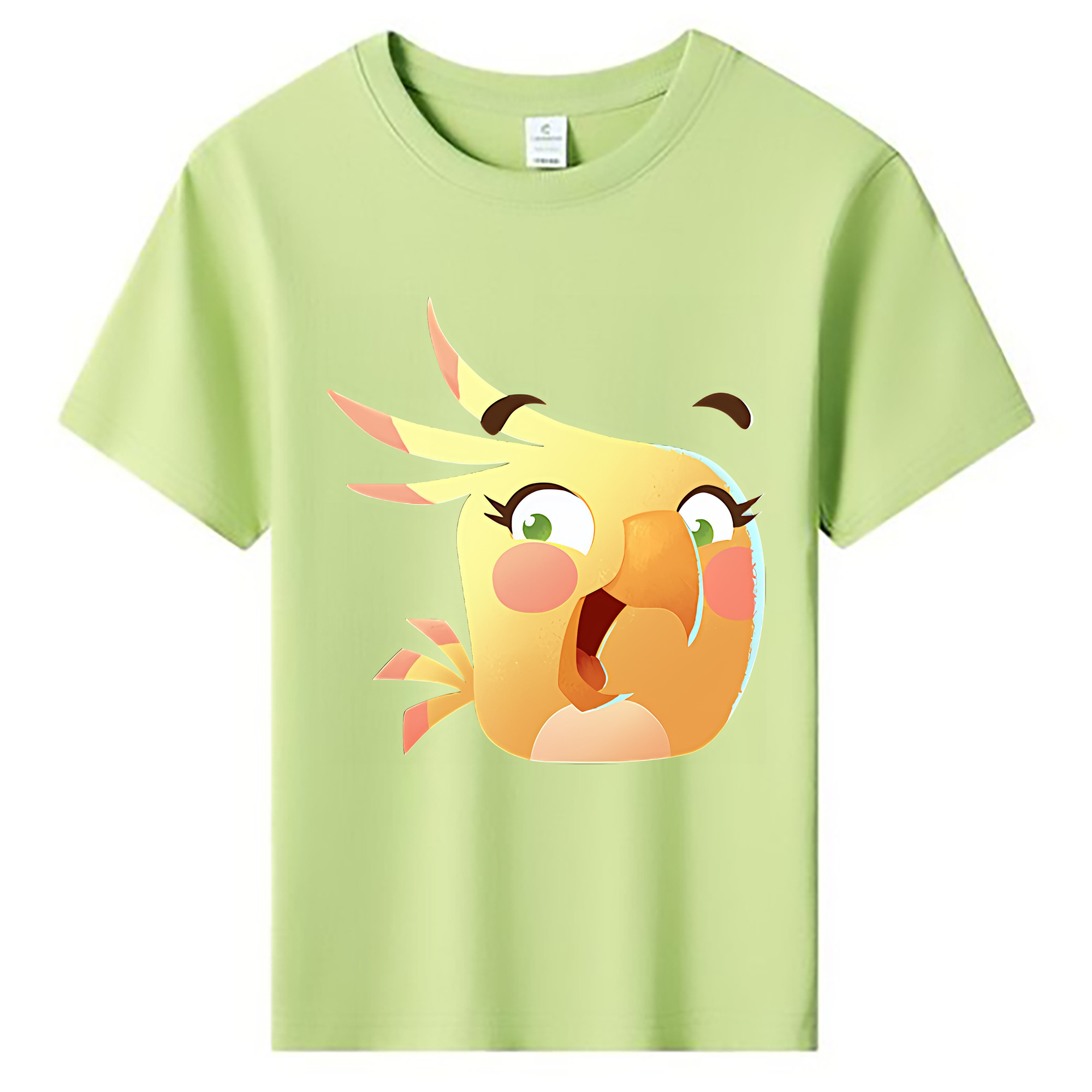 （画像用） Angry Birds アングリーバード 綿100％キッズTシャツ（フロントプリント）